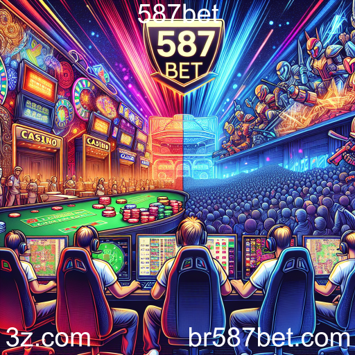 A Revolução dos Esportes Eletrônicos: O Crescimento da Categoria no 587bet